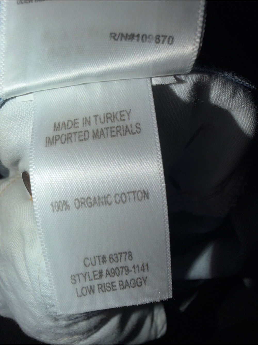 Agolde Light Blue Denim Jeans - Picture 8 of 8